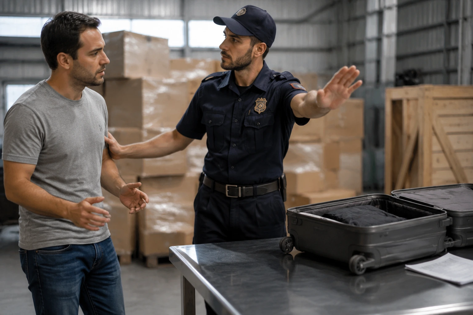 Facing customs clearance while moving overseas