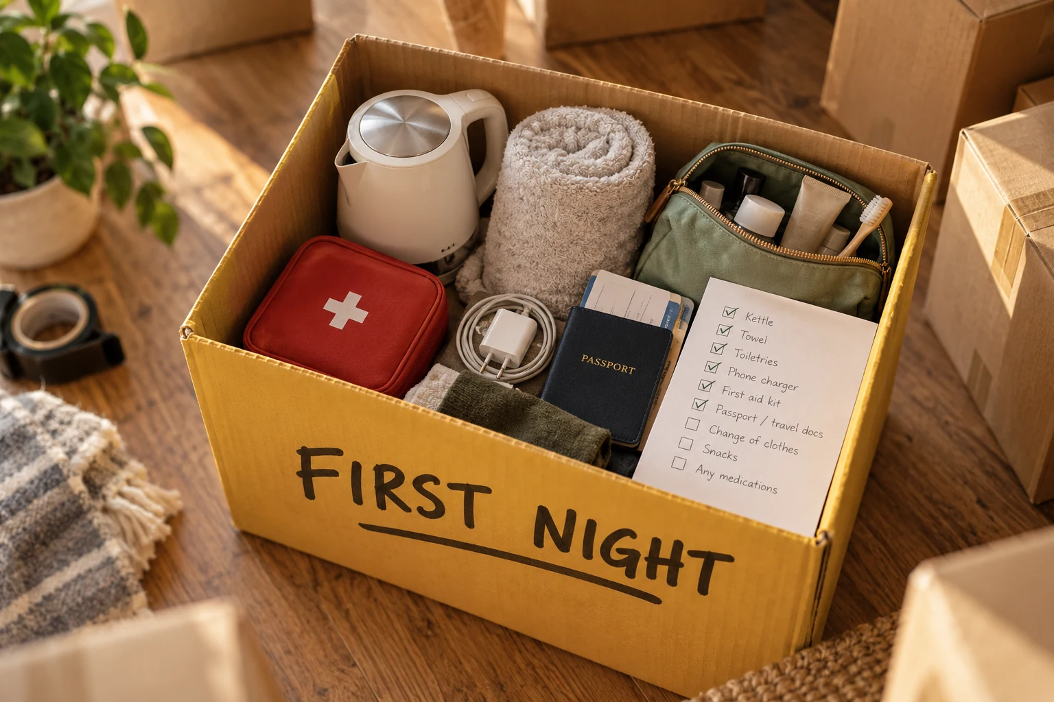 overseas moving checklist